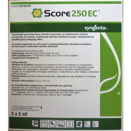 Score 250EC 5x5ml (ampullás)