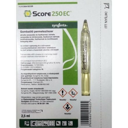 Score 250EC 2,5ml (ampullás)