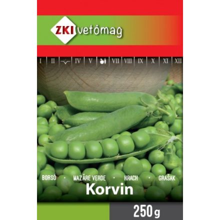 Vetőmag ZKI Zöldborsó - Korvin 250gr