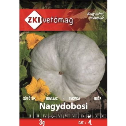 Vetőmag ZKI 4 Sütőtök - Nagydobosi 3gr