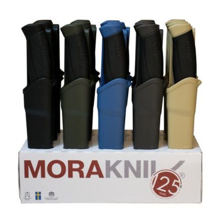 Kés 10 cm pengével tokkal sötét zöld Mora Morakniv