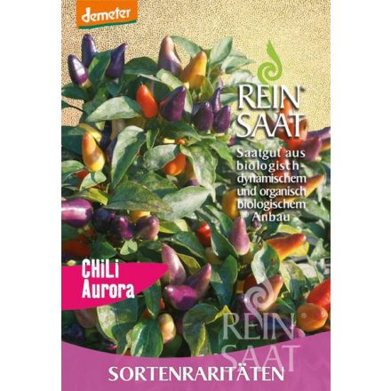 Vetőmag REIN SAAT Chili paprika - Aurora Bio Dinamikus cca. 25 db