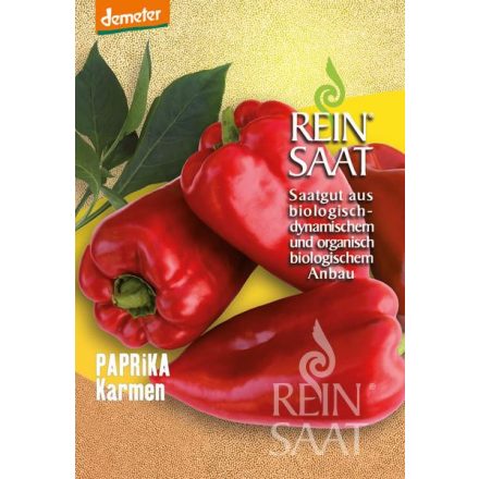 Vetőmag REIN SAAT Paprika - Karmen Bio Dinamikus cca. 35 db