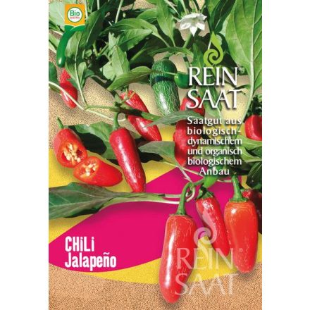 Vetőmag REIN SAAT Chili paprika - Jalapeno Ruben Bio Dinamikus cca. 30 db