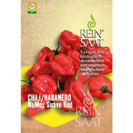 Vetőmag REIN SAAT Chili paprika - Numex Suave Red Bio Dinamikus cca. 20 db