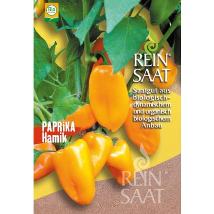 Vetőmag REIN SAAT Paprika - Hamik Bio Dinamikus cca. 12 db