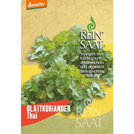 Vetőmag REIN SAAT Levélkoriander - Thai Bio Dinamikus cca. 5 gr